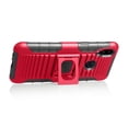 thumbnail image 5 of Compatible for Samsung Galaxy A10S Case with Tempered Glass Screen Protector Belt Clip Holster Defender Rugged Shock Proof Armor Heavy Protection Phone Cover w/ Magnetic Mount Plate [Red], 5 of 9