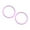 Purple, variant on Almencla Arm Hoop Portable (33cm Diameter) Quiet Foam Fitness Hoop for Home Men Women Pink