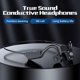 thumbnail image 2 of BL15 Auriculares de conducción ósea de oído abierto Ligero IPX5 Auricular inalámbrico plegable impermeable para conductores de trabajo de yo , Negro en Bolsas, 2 of 8