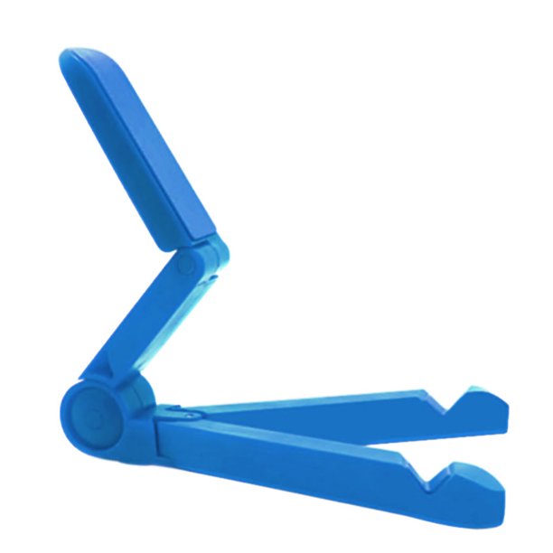 Injueey Soporte ajustable para teléfono móvil Oficina en casa Soporte ajustable antideslizante para teléfono celular Soporte plegable Blanco / Verde Juegos de teclado y mouse para computadora Azul