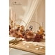 thumbnail image 4 of Flores Artificiales Serwalin en Marrón y Terracota de Seda y Espuma, 4 of 8