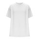 thumbnail image 4 of Camisas de Manga Corta para las Mujeres Casual Cuello Redondo Sólido, Mezcla de Algodón Moda de Verano Blusa Superior, 4 of 9