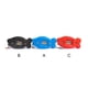 thumbnail image 5 of Toystoory Afilador de patines de doble núcleo resistente al desgaste conveniente para zapatos de patines de hielo acondicionador rebanador Ropa Deportiva, Zapatos Rojo, 5 of 6