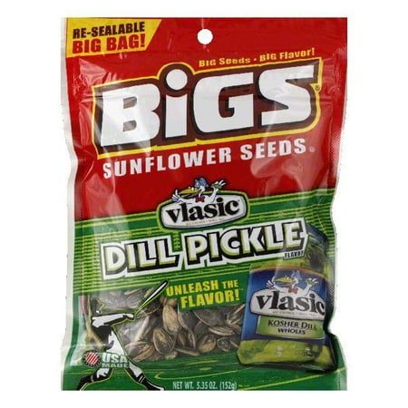 Bigs Dill Pickle Sunflower Seeds, 5.35 OZ (Pack of (Best Dill Pickle Sunflower Seeds)