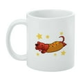 thumbnail image 3 of Wiener Hot Dog Dachshund Cartoon White Mug, 3 of 4