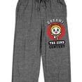 thumbnail image 2 of Doraemon Chibi Dorami Adult Gray Heather Sleep Pajama Pants-Medium, 2 of 5