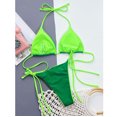 thumbnail image 3 of BSDJILFG 50% Women's Bikini Tops High Neck Swimsuit Racerback Padded Bathing Suit Sexy Swimwear, 3 of 6