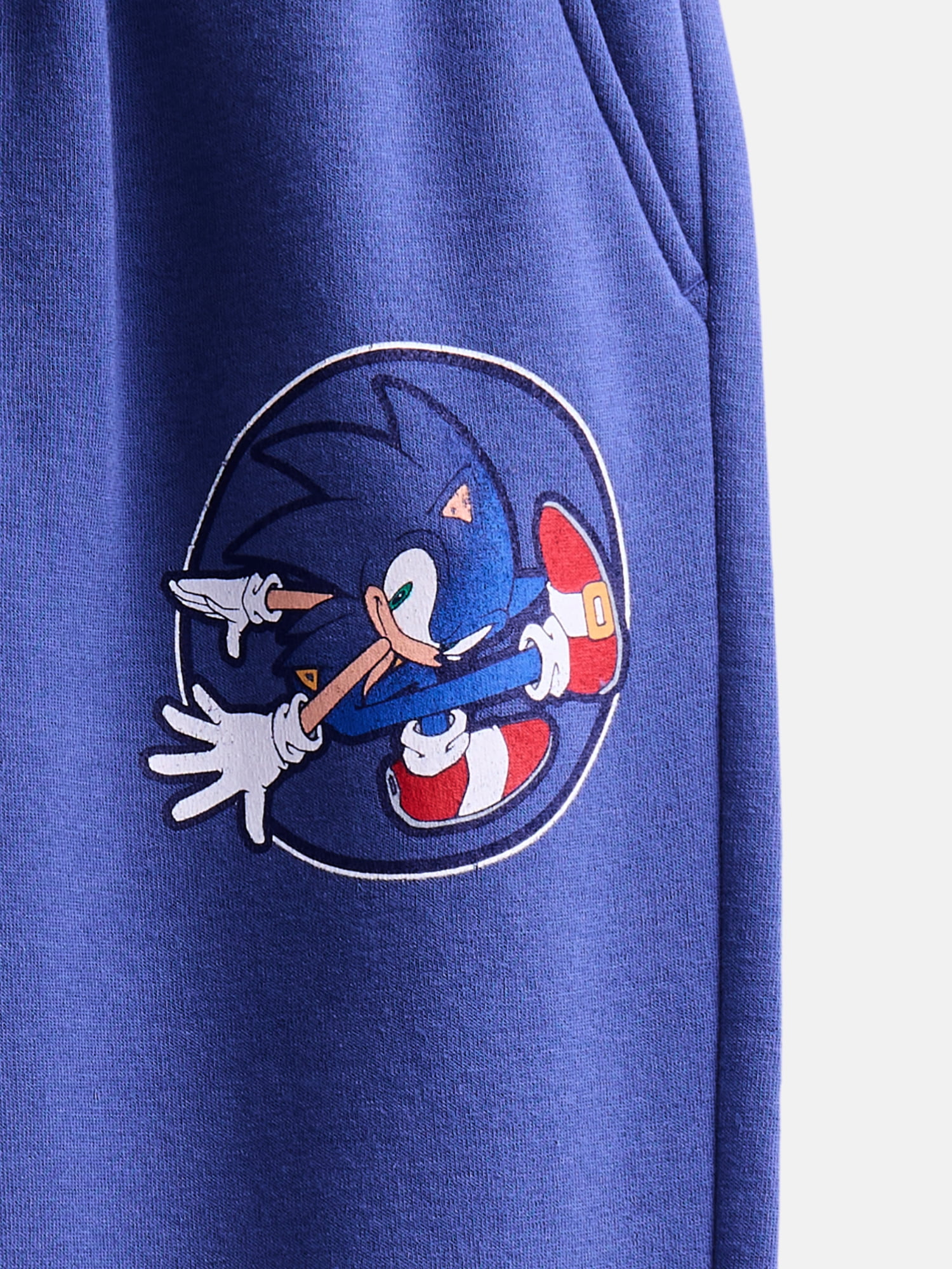 Sonic Boys Long Sleeve Crewneck Sweatshirt with Jogger Pant, Sizes 4-16