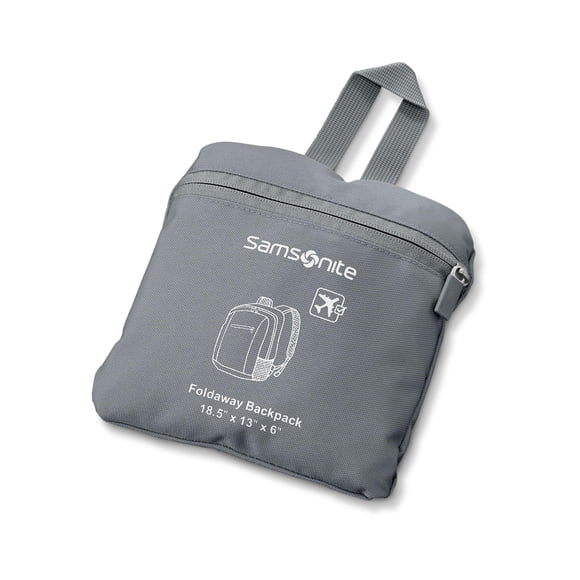 Mochila Samsonite plegable de nylon azul 47x33x15 cm