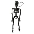 thumbnail image 2 of THOPBPRK Skeleton Prop for Halloween Decorations, Posable Human Figure for Decor, Spooky Indoor Outdoor Party Display and Home Accents, 1Pack Black, 2 of 5