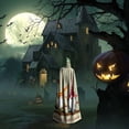 thumbnail image 5 of Honeii Christmas Card With Gnomes for Unisex Adults Hooded Cloak,Cape for Halloween Cosplay Costumes, 5 of 7