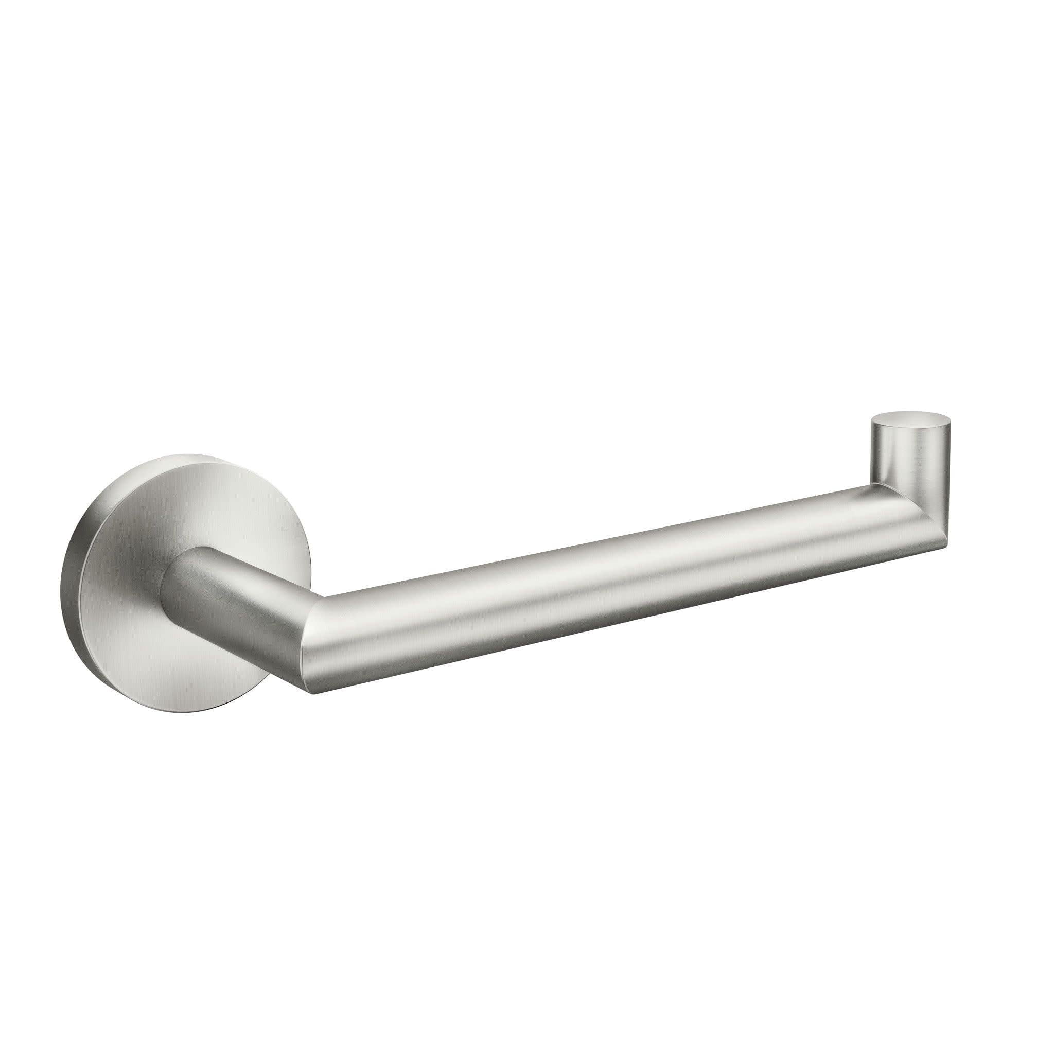 Moen Y5709BN Arlys Wall Mounted Euro Toilet Paper Holder - Nickel