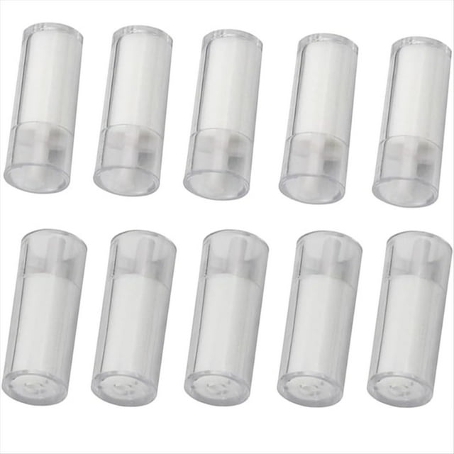 10 Pcs Vérificateur d'Huile pour Voiture, Analyseur d'Huile Réfrigérant, Test d'Huile CA R134A, Vérificateur de Niveau d'Huile pour Réfrigération, 10 * Vérificateur d'Huile pour Voiture, Blanc