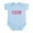 Sky Blue, variant on CafePress - Q T Pi (Pink) Infant Bodysuit - Baby Light Bodysuit, Size Newborn - 24 Months
