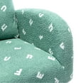 thumbnail image 4 of Upholstered High Back Rocking Chair with Side Pocket - Time - Saving Assembly for Home Use, 4 of 7