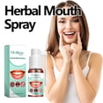 thumbnail image 4 of Spray bucal refrescante para el aliento a base de hierbas 25 ml - Ingredientes vegetales naturales para un control eficaz del olor - Spray bucal portátil sin químicos para un aliento fresco rápido, 4 of 7