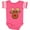 Football Pink and White, variant on Inktastic Rudolph the Red Nose Reindeer Boys or Girls Baby Bodysuit