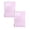 Pink, variant on 1 Pc 6-Ring Spiral Notebook B5 Loose-leaf Notebook Refillable Notebook Thick Plastic Hardcover Detachable Notebook Ruled 60 Sheets/120 Pages Journals for Notes, 9.84x7.01 Inch, White