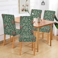 thumbnail image 2 of Yayeee 4 Pack Dining Chair Covers Stretch Parson Chairs Slipcovers Seat Protector, Christmas Candy Cane, 2 of 6