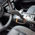 thumbnail image 3 of Car Steering Wheel Lock Universal Seat Belt Anti-Theft Lock Red, 3 of 5