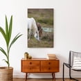 thumbnail image 4 of Creative Products Two Horses Grazing 20x30 Canvas Wall Art, 4 of 5