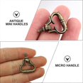 thumbnail image 2 of 10pcs Creative Antique Mini Handles Antique Mini Pullers Mini Thread Handles, 2 of 3