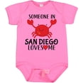 thumbnail image 3 of Inktastic Someone in San Diego Loves Me Boys or Girls Baby Bodysuit, 3 of 5