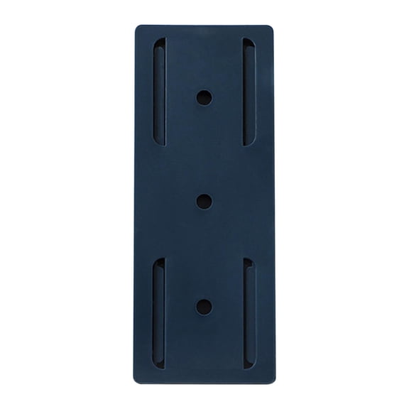 Socket Holder for Power Strips - -free Adhesive Mount, Cord Management Solution, Reusable Acrylic Gel, for Home Office Kitchen Organization