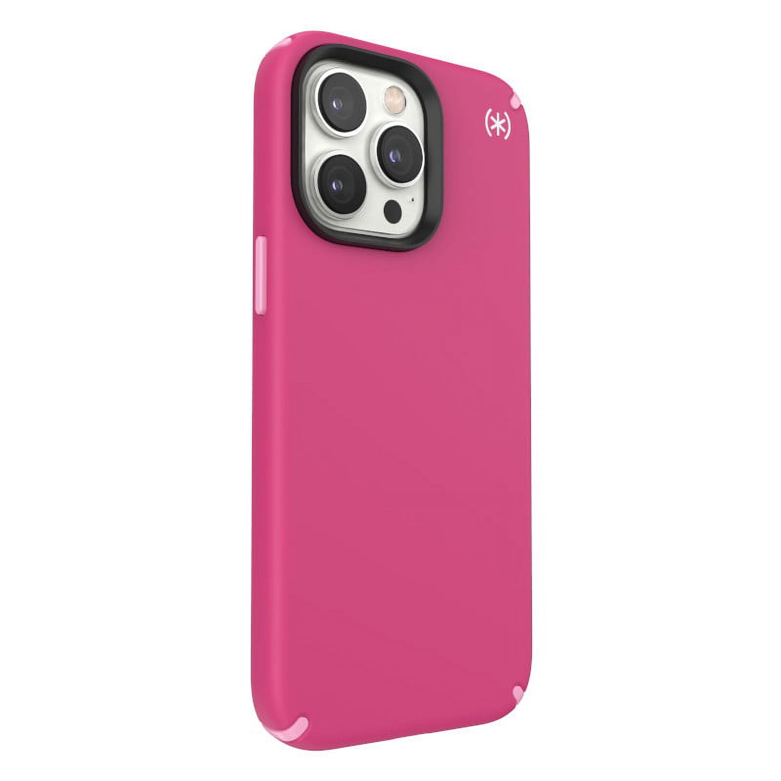 Speck iPhone 14 Pro Max Case-Presidio2 Pro-MagSafe-Digital Pink/Blossum Pink