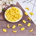 thumbnail image 4 of 50pcs Mini Bananas Plastic Fruit Decor Cute 1/12 Scale Banana Models Artificial Banana Miniature Simulation Props for Home Mini House Kitchen Fairy Garden Photography Props, 4 of 5