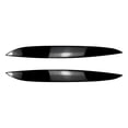 thumbnail image 2 of BFY 2x Headlight Eyebrow Eyelid Cover Trim for VW Golf MK4 1997-2005 Gloss Black, 2 of 7