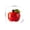 Red-M-4.68"x 4.56"x 4.60", variant on Wmkox8yii Ceramic Red Apple Night Light,Star Cutout Battery Operated Table Lamp,Cute Night Light Fruit Night Light for Bedroom,Home Office Decor & Gift
