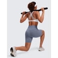 thumbnail image 3 of Top Deportivo CRZ YOGA Sin Aros con Relleno y Diseño Cruzado Blanco Talla S, 3 of 4