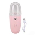 thumbnail image 1 of 30ML Face Hydrating Mist Steam Sprayer 150mAh Portable Facial Humidifier for Hiking Pink, 1 of 5