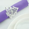 thumbnail image 4 of 12pcs Hollow Christmas Tree Napkin Rings Xmas Party Banquet Napkin Holders Napkin Rings Kitchen Dining Room Table Napkin Holders, 4 of 8