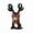 B, variant on 99 Nights in The Forest Plush 15.7" Stuffed Figure Pillow for Room Decor for Horror Game Fans