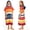 Red Stripe, variant on Catalonia Kids Hooded Poncho Towel, 100% Cotton Absorbent Changing Robe for the Beach, Pool, and Bath, Cute Gifts for Childrens (Boys and Girls), Pink Flower