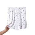 thumbnail image 3 of Asxite Plus Size Womens Pajamas Pants Elastic Waist Soft Knit Bow Print Pocket Short Sleepwear, 3 of 6