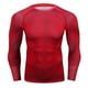 thumbnail image 1 of Guardurnaity Body Cómodo Respira libremente Corsé Algodón Absorbente Respetuoso con la piel Medias de manga larga Deporte al aire libre Elástico Whippy Camisetas Rojo, rojo> XL XL Guardurnaity AP013529-08, 1 of 6