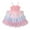 Pink, variant on WOLLED Kids Baby Girls Princess Dresses Summer Halter Party Dress for 4-7 Years Toddler Tutu Sundress Dress