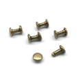 thumbnail image 3 of 2x100 Juegos de Remaches de Doble Tapa para Bolsos, Zapatos, Cuero, 6x8mm, Bronce 4 piezas, 3 of 8