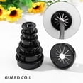 thumbnail image 4 of 10pcs Plastic Plastic Cable Hole Cover PC Computer Desk Round Storage Wire Organizer Port seal rings Furniture Accessories, 4 of 9