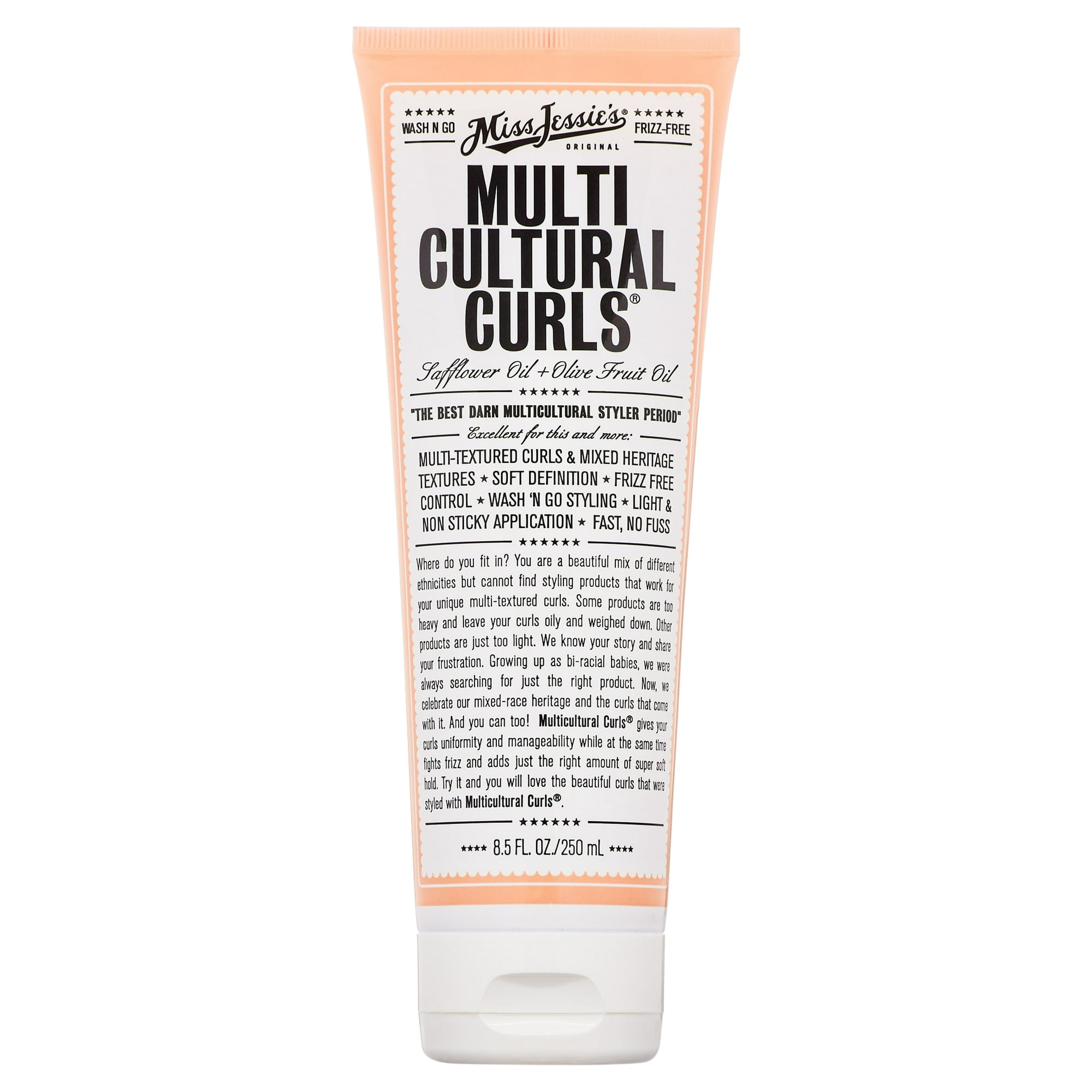 Miss Jessies Multi Cultural Curls, 8.5 oz Cream