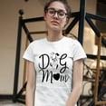 thumbnail image 3 of Tee Hunt Dog Mom T-Shirt Funny Mother's Day Mommy Dog Lover Fur Mama Women's T-Shirt Tee, White, Small, 3 of 5