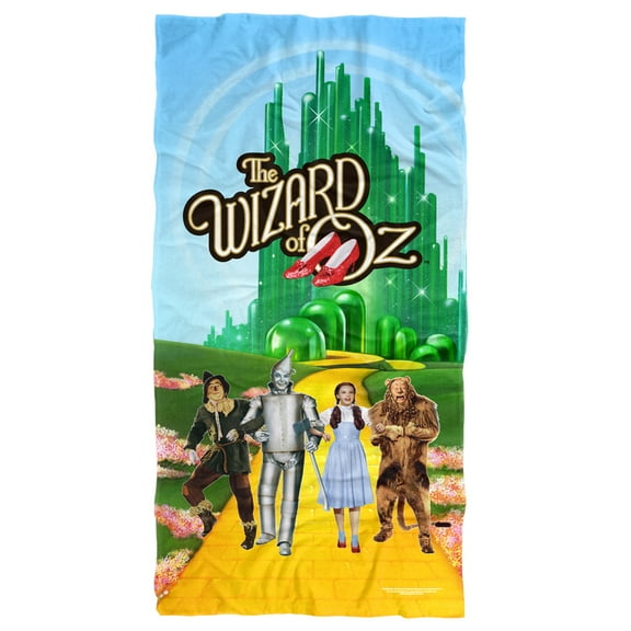 The Wizard of Oz Beach Towel, 30"x60", Group Shot 1 Beach Towel