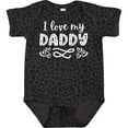 thumbnail image 3 of Inktastic I Love My Daddy with Hearts Boys or Girls Baby Bodysuit, 3 of 5