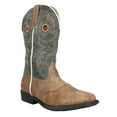 thumbnail image 2 of Roper Boys Daniel Distressed Saddle Embroidery Square Toe Cowboy   Mid Calf, 2 of 5