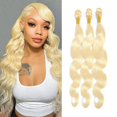 thumbnail image 1 of Extensiones de cabello Nuailisex Blonde Body Wave 613 40-50cm, 1 of 8