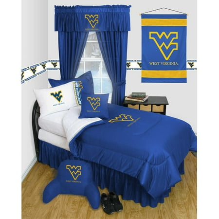 NCAA West Virginia University Bedskirt