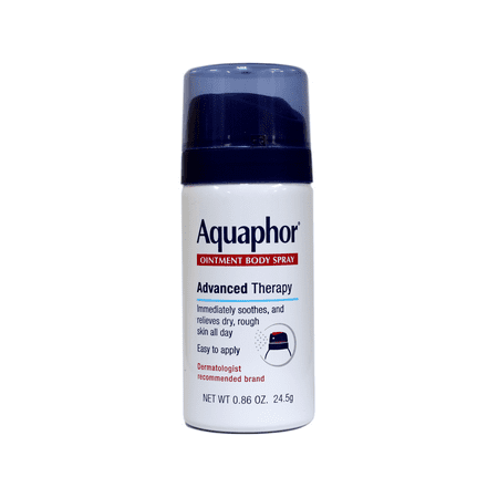 Aquaphor Ointment Body Spray Advanced Therapy Travel Size 0.86 oz Pack of 4